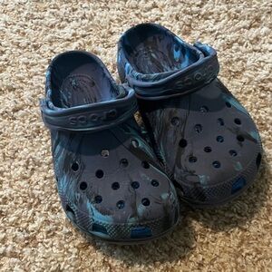 CROCS Kids Water Shoes - Blue and Gray